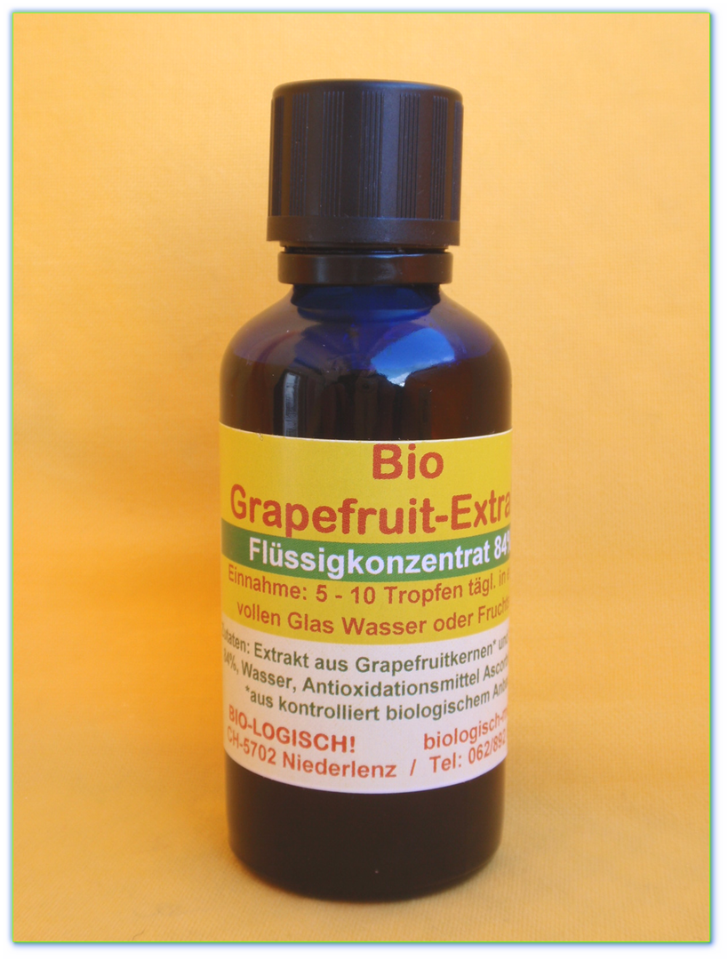 Bio - Grapefruitkerne-Extrakt flüssig