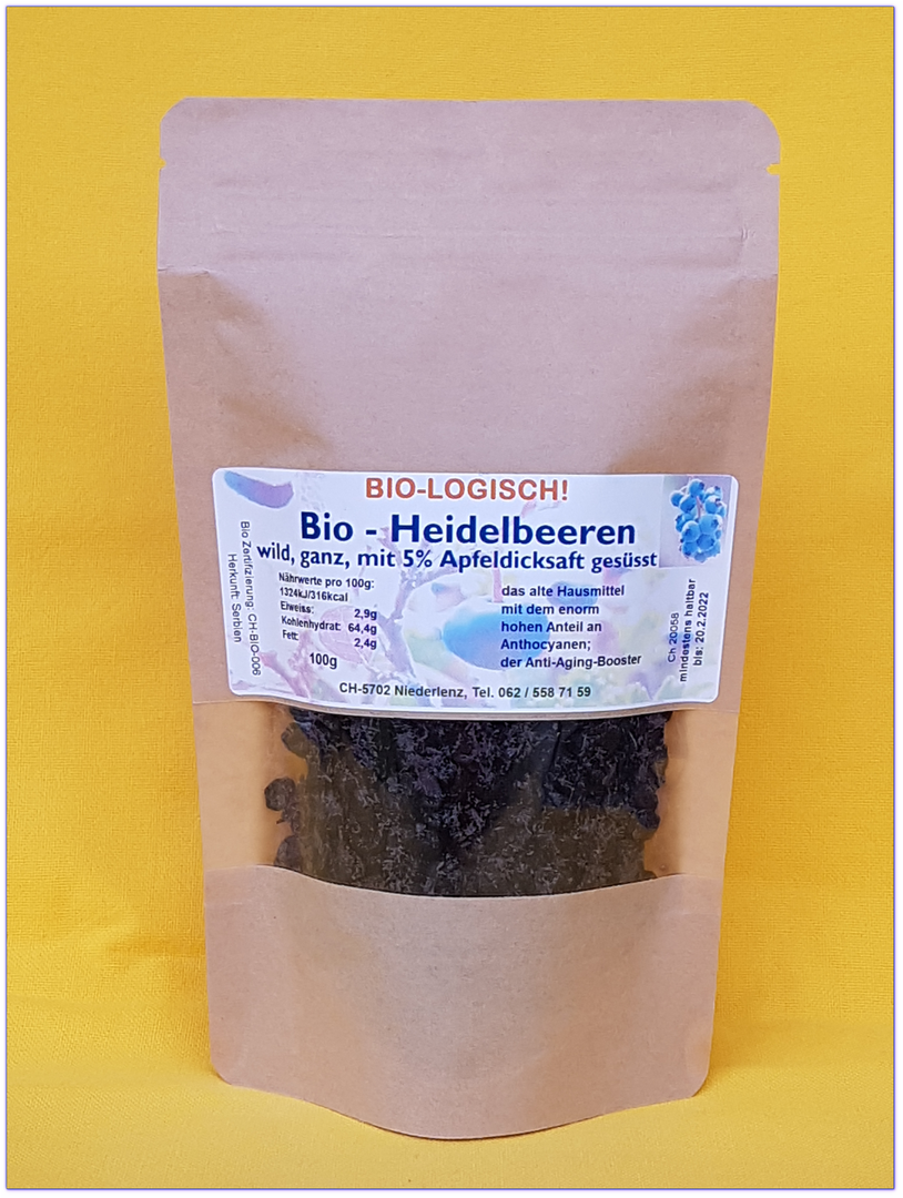 Bio - Heidelbeeren